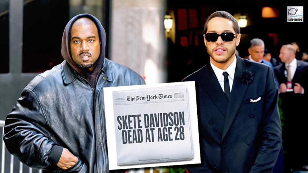 Kanye West Declares Pete Davidson Dead