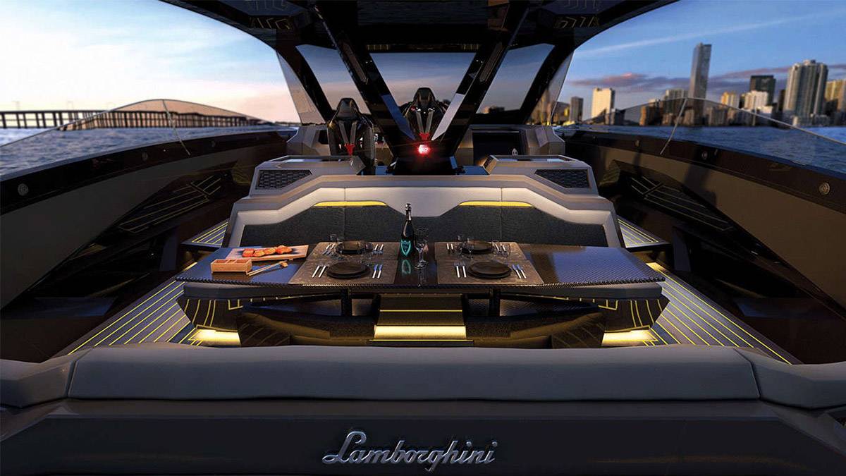 Lamborghini's First Yacht Has Arrived