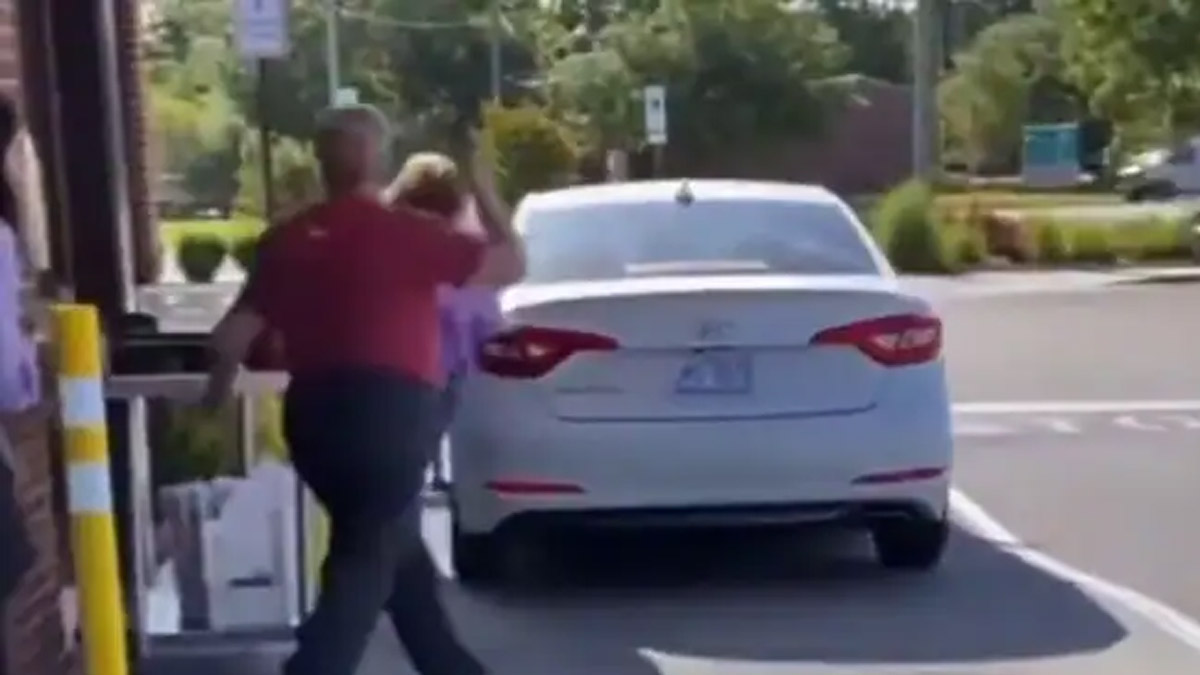 A Woman Harasses an Underpaid Employee but Forgets to Put Her Car in Parking Mode