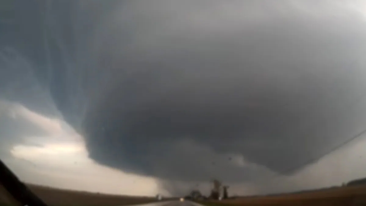 Storm Chasers Trapped Inside a Tornado
