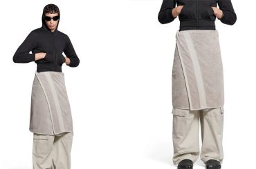 Balenciaga Introduces Towel Skirt for $76000