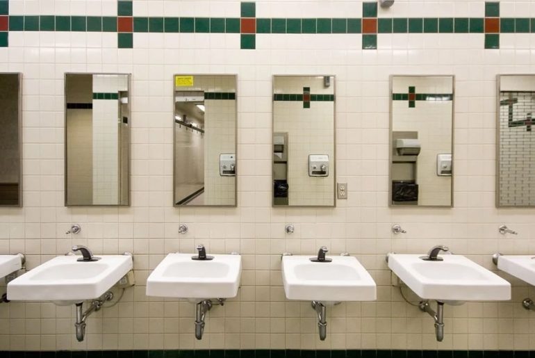 Bathroom Mirrors Are Removed From US Schools