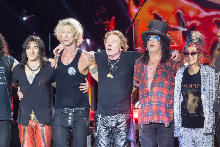 Guns N Roses, concert, Axl Rose, Music, Rock, India